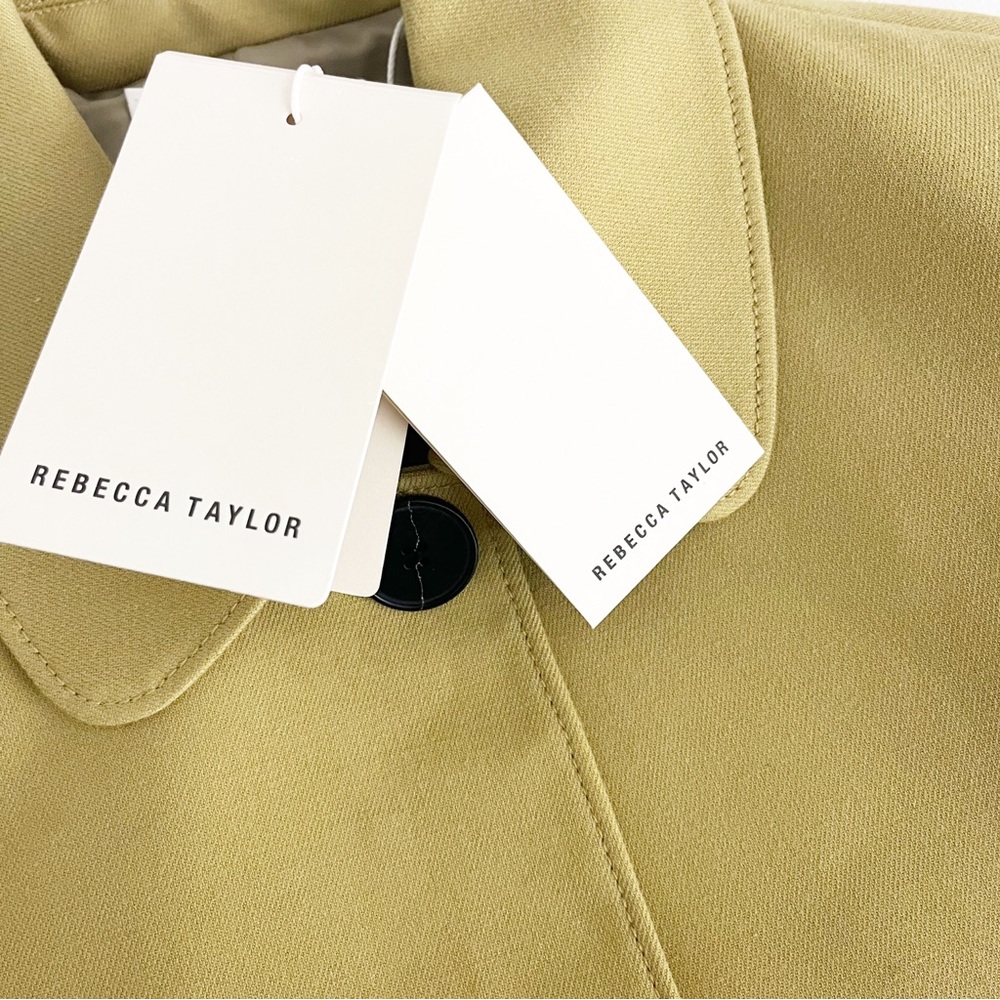 Rebecca Taylor Tailored Cropped Structured Boxy Jacket Size Small NWT - Picture 3 of 8